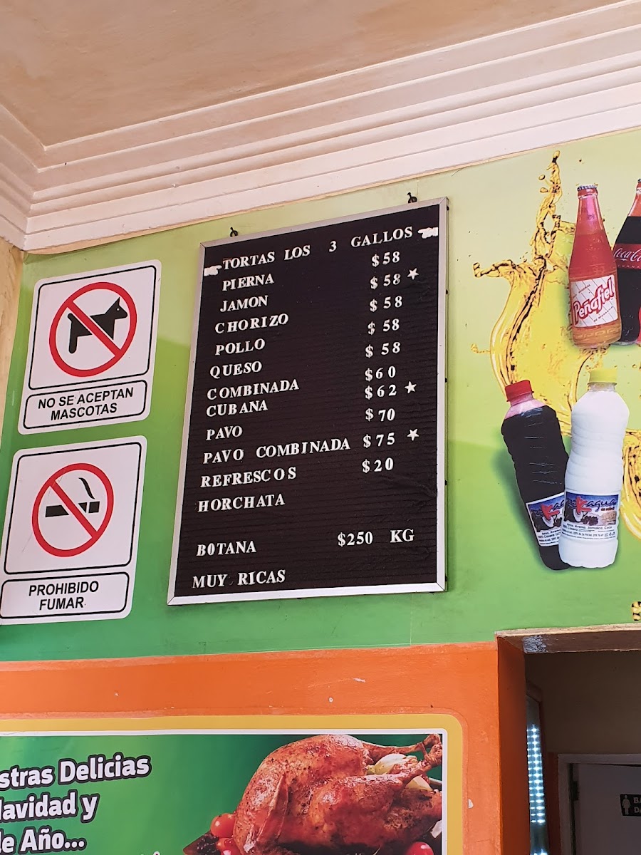 Tortas Los 3 gallos Menu - Image 5